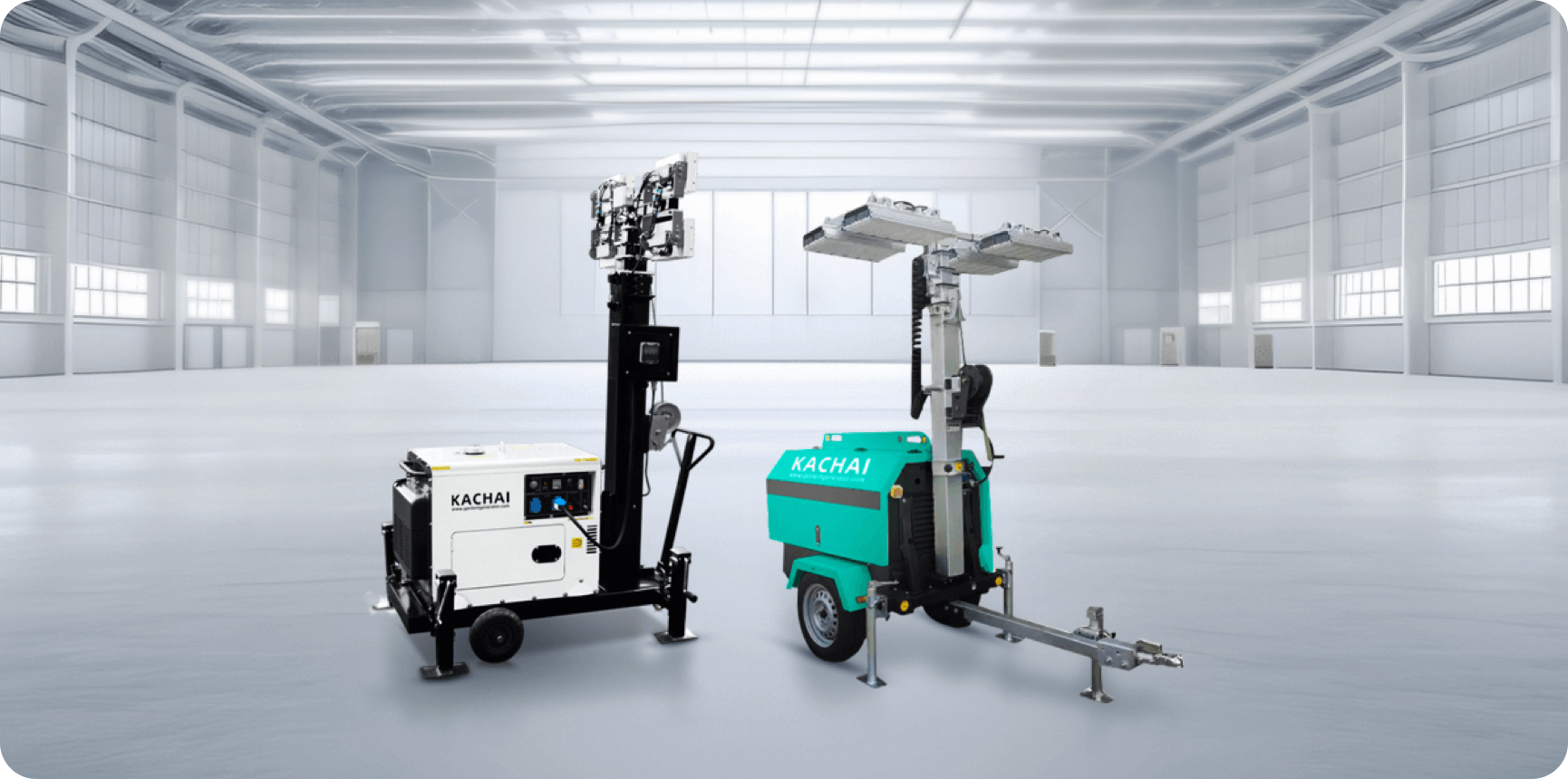 mobile lighting trailer