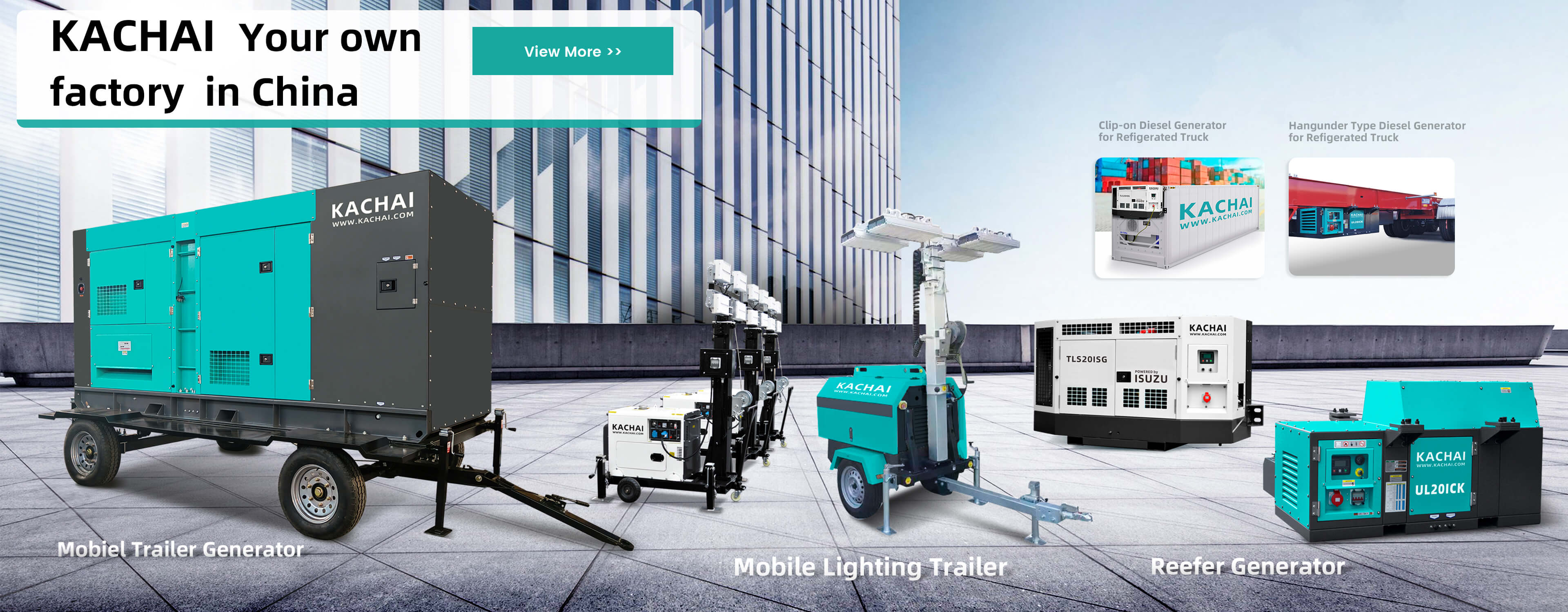 mobile trailer generator